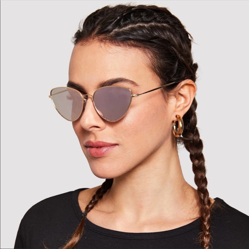 ✔️KHLOE Metal Cat Eye Sunglasses